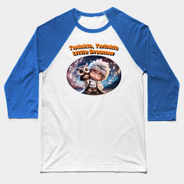 twinkle twinkle little dreamer Baseball T-Shirt by Choc7.YT